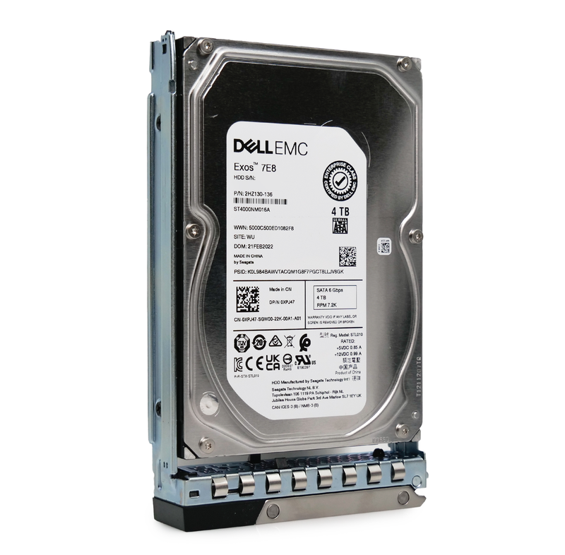 004G9M Dell 4TB 7200RPM SAS 12Gb/s 512n Self-Encrypting Hot-Pluggable 3.5-inch Hard Drive with Tray