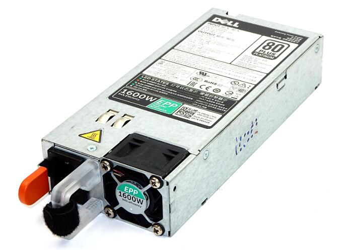 D1600E-S1 Dell 1600-Watts Redundant Power Supply for PowerEdge C4130 FX2S T630