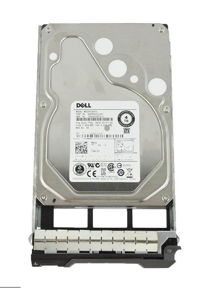 401-ABEK Dell 4TB 7200RPM SATA 6Gbps 512n 3.5-inch Hard Drive
