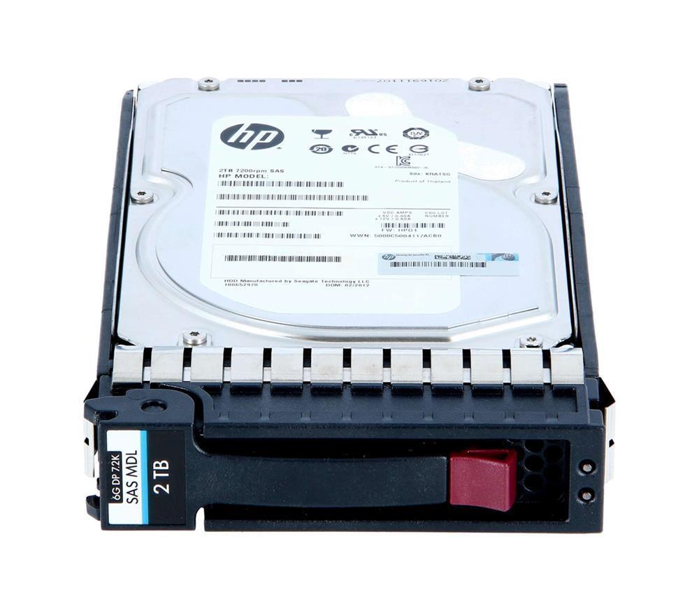 872291-001 HPE 2TB 7200RPM SAS 12Gbps 3.5-inch Hard Drive for HPE Proliant G8 G10