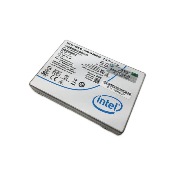 SSDPE2KX020T7F Intel P4500 Series 2TB Multi-Level Cell PCI Express NVMe 3.0 x4 2.5" Solid State Drive