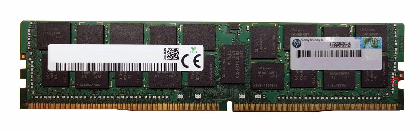 P9H76AR - HPE 256GB (4x64GB) DDR4 Reg ECC PC4-17000 2133Mhz RDIMM Memory