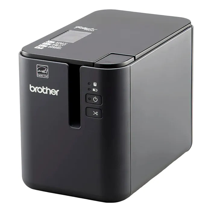 PT-P900C Brother P-touch Desktop Thermal Transfer Monochrome Label Printer Black