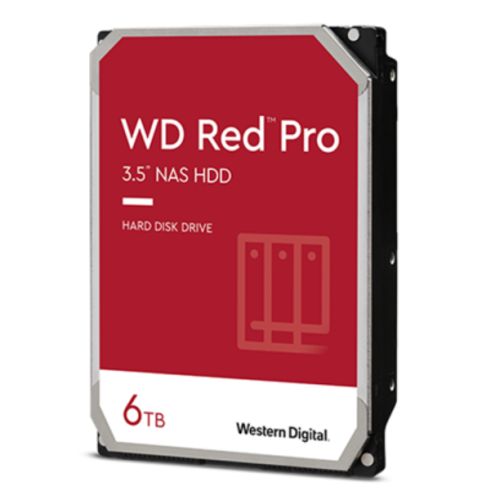 WD 3.5" 6TB SATA3 Red Plus NAS Hard Drive 5400RPM 256MB Cache OEM
