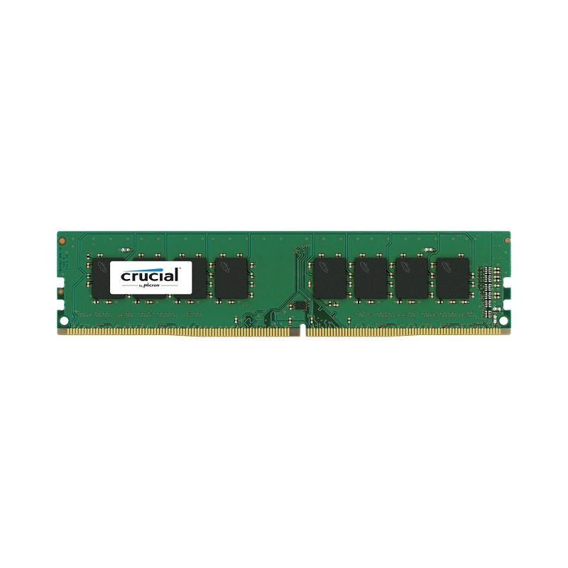 CT4K16G4DFD824A Crucial 64GB Kit (4 X 16GB) PC4-19200 non-ECC Unbuffered DDR4-2400MHz CL17 288-Pin DIMM 1.2V Dual Rank Memory