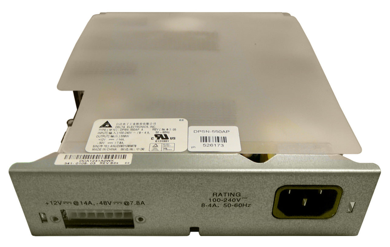 DPSN-550AP Delta 558-Watts 100-240V AC 8-4A 50-60Hz Internal Power Supply for 3750G / 3560G Switch