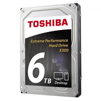 HDWE160XZSTA - Toshiba X300 6TB 7200RPM SATA 6GB/s 64MB Cache 3.5-inch Hard Drive