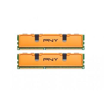MD16384KD3-1333 - PNY 16GB Kit (2 X 8GB) PC3-10600 non-ECC Unbuffered DDR3-1333MHz CL9 240-Pin DIMM 1.5V Quad Rank Memory
