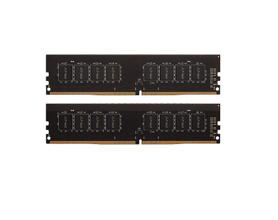 MD8GK2D42133NHS PNY 8GB Kit (2 X 4GB) PC4-17000 non-ECC Unbuffered DDR4-2133MHz CL15 288-Pin DIMM 1.2V Single Rank Memory