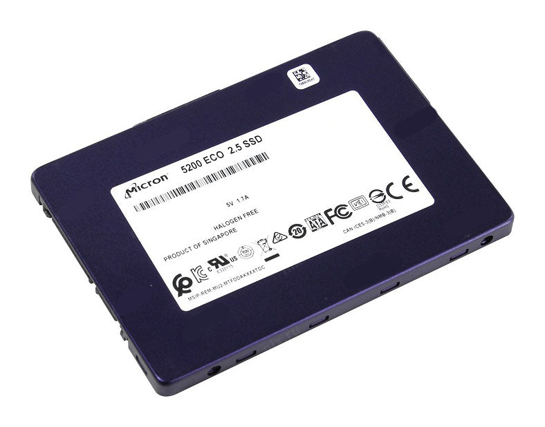 MTFDDAK960TDD Micron 5200 PRO 960GB TLC SATA 6Gbps Read Intensive PLP 2.5-inch Solid State Drive