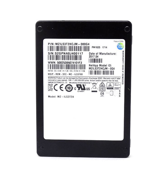 MZ-ILS3T2A Samsung PM1635 3.2TB MLC SAS 12Gbps 2.5-Inch Solid State Drive