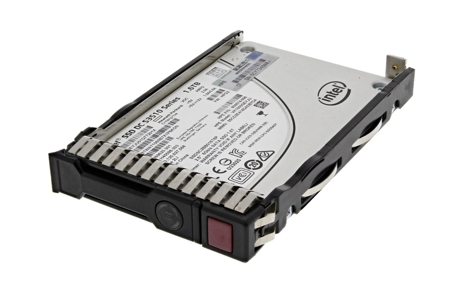 P49746-001 HPE 1.6TB SAS 12Gbps Mixed Use 2.5-Inch Solid State Drive with Smart Carrier for G10 Server