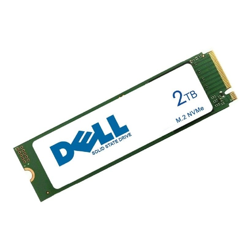 D2GDK Dell 2TB PCI Express NVMe 4.0 x4 M.2 2280 Solid State Drive