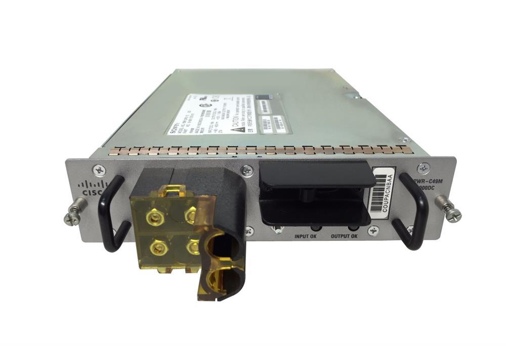 PWR-C49M-1000DC Cisco 1000-Watts 48-60V DC Hot-Pluggable Power Supply for Catalyst 4900M Switch