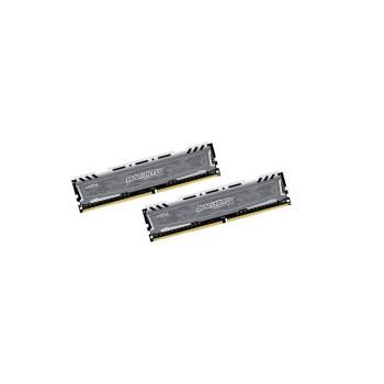 BLS2K16G4D240FSB - Crucial 32GB Kit (2 X 16GB) PC4-19200 non-ECC Unbuffered DDR4-2400MHz CL17 288-Pin DIMM 1.2V Dual Rank Memory