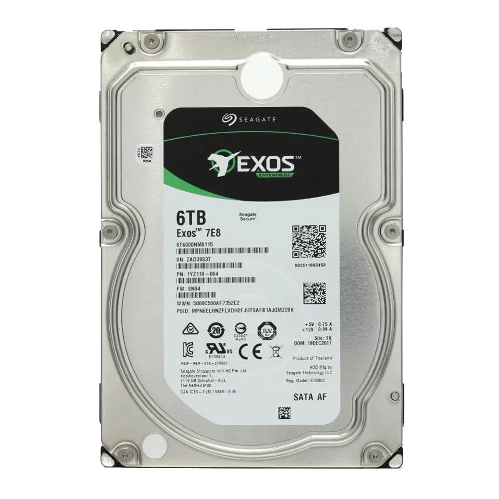 ST6000NM035A Seagate 6TB 7200RPM SAS 12Gbps 256MB Cache 512E 3.5-inch Hard Drive