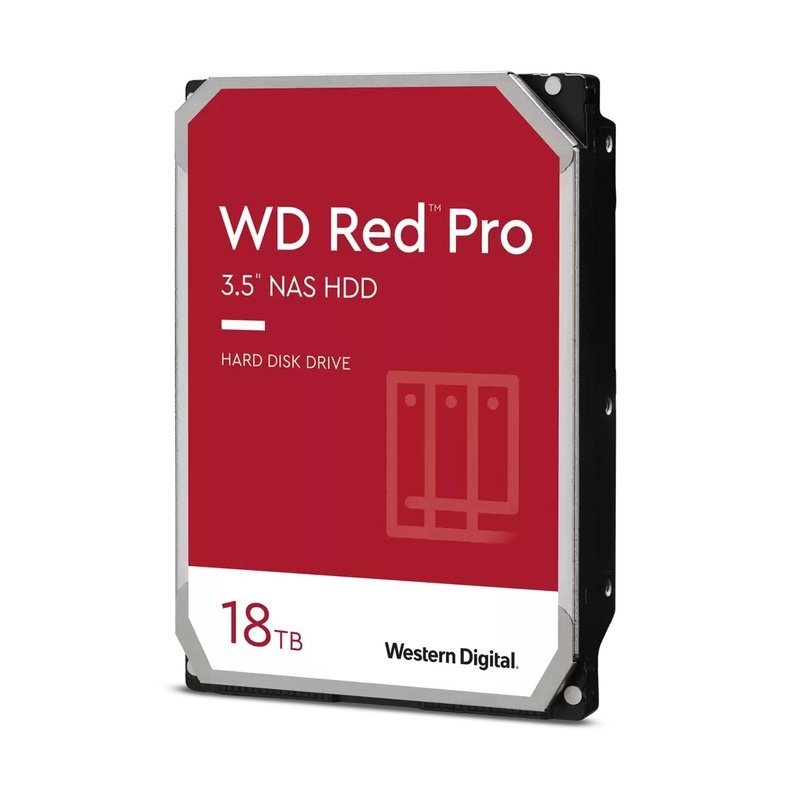 WD181KFGX Western Digital Red Pro 18TB 7200 RPM 3.5-Inch Hard Drive
