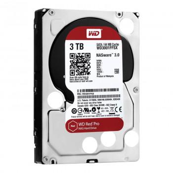 WD3001FFSX - Western Digital Red Pro 3TB 7200RPM SATA 6GB/s 64MB Cache 3.5-inch Internal Hard Drive