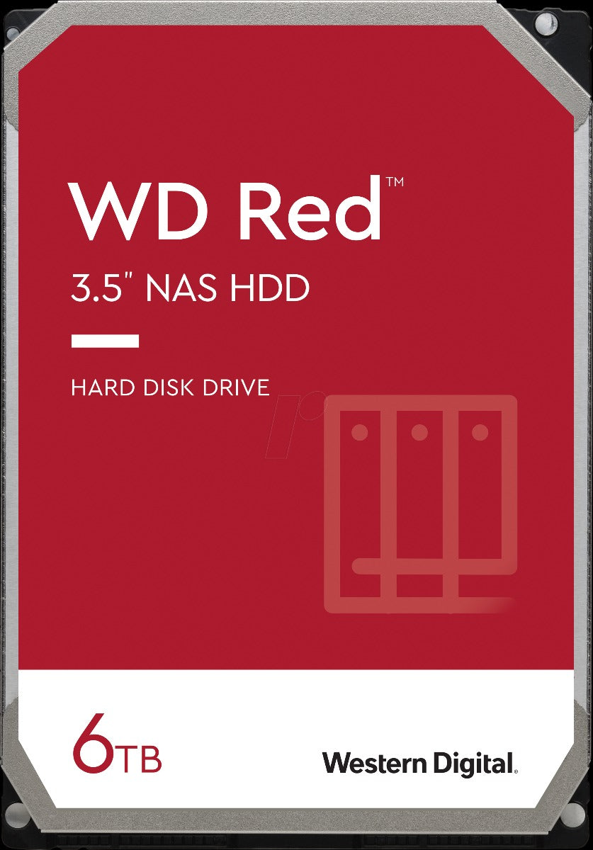 WD60EFAX Western Digital Red NAS 6TB 5400RPM SATA 6Gbps 256MB Cache 3.5-inch Hard Drive