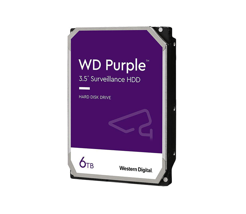 WD62PURZ Western Digital Purple Surveillance 6TB 5640RPM SATA 6Gbps 3.5-Inch Hard Drive