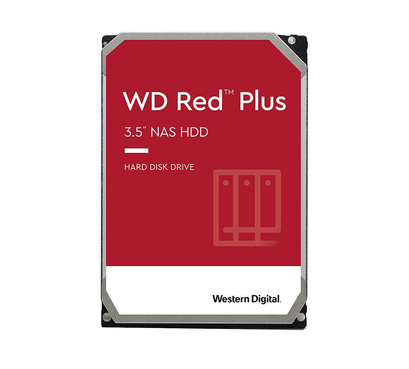 WD80EFBX Western Digital Red Plus 8TB 7200RPM SATA 6Gbps 3.5-Inch Hard Drive