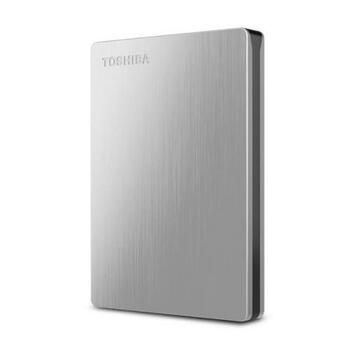 HDTD210XS3E1 Toshiba Canvio Slim II 1TB USB 3.0 2.5-inch External Hard Drive (Silver)