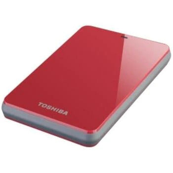 E05A100PBU3XR Toshiba Canvio 1TB 5400RPM USB 3.0 8MB Cache External Hard Drive (Red)