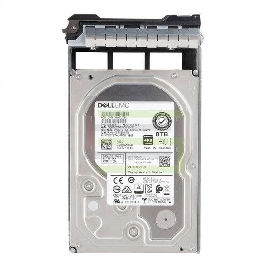 005WTN Dell 8TB 7200RPM SAS 12Gbps Hot-Pluggable 3.5-Inch Hard Drive