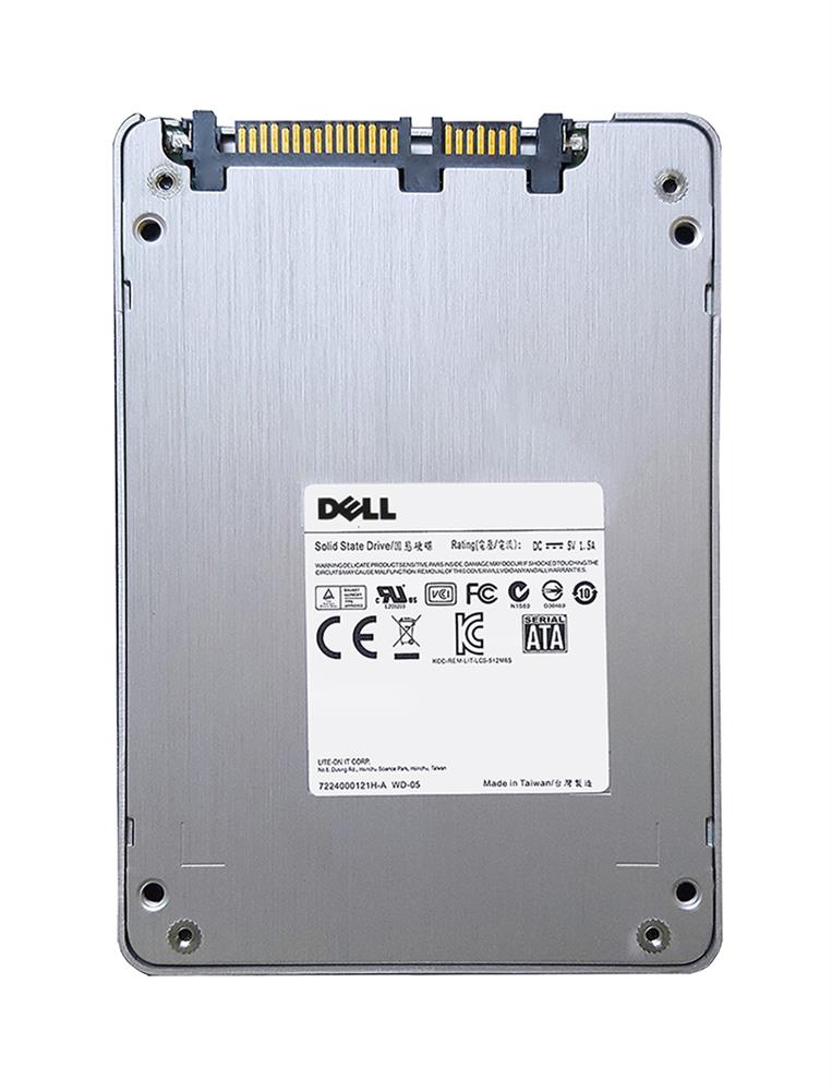 HFRK5 Dell 512GB MLC SATA 6Gbps 2.5-inch Internal Solid State Drive