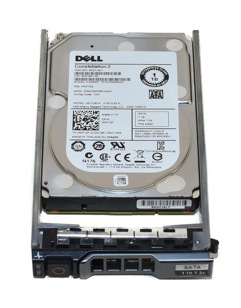 R301H Dell 1TB 7200RPM SATA 3GB/s 3.5-inch Hot-Pluggable Hard Drive