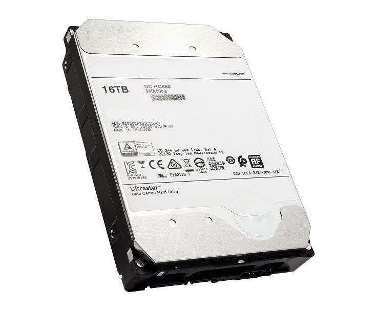 0F38462 HGST Ultrastar DC HC550 16TB 7200RPM SATA 6Gbps 3.5-inch Hard Drive