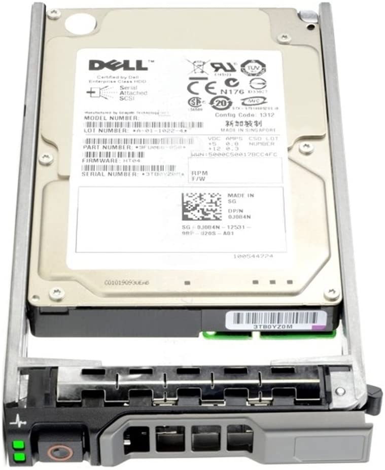 0R20GG Dell 18TB 7200RPM SAS 12Gbps Nearline 3.5-Inch Hard Drive