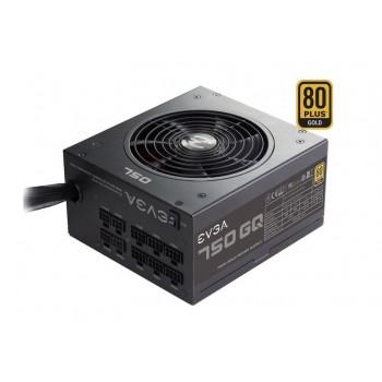 210-GQ-0750-V1 - EVGA 750 GQ 750-Watts ECO Mode Semi Modular NVIDIA SLI & Crossfire Ready 80+ Power Supply (Gold)