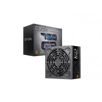 220-G3-0750-X1 - EVGA SuperNOVA 750 G3 750-Watts 80 Plus Gold Fully Modular Eco Mode with HBD Fan ATX Power Supply
