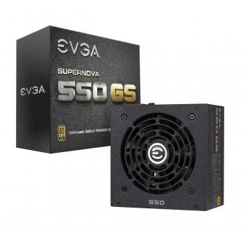 220-GS-0550-V1 - EVGA SuperNOVA 550 GS 550-W Continuous Power, ECO Mode Fully Modular NVIDIA SLI and Crossfire Ready 80+ Power Supply (Gold)