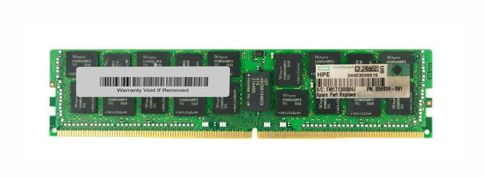 T9V43AA HP 128GB DDR4 2400MHz PC4-19200 Reg ECC CL17 LR-DIMM 1.2V Octal Rank Memory Module