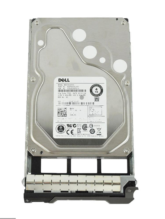 2RMX9 Dell 4TB 7200RPM SATA 6Gbps 512n 3.5-inch Hard Drive