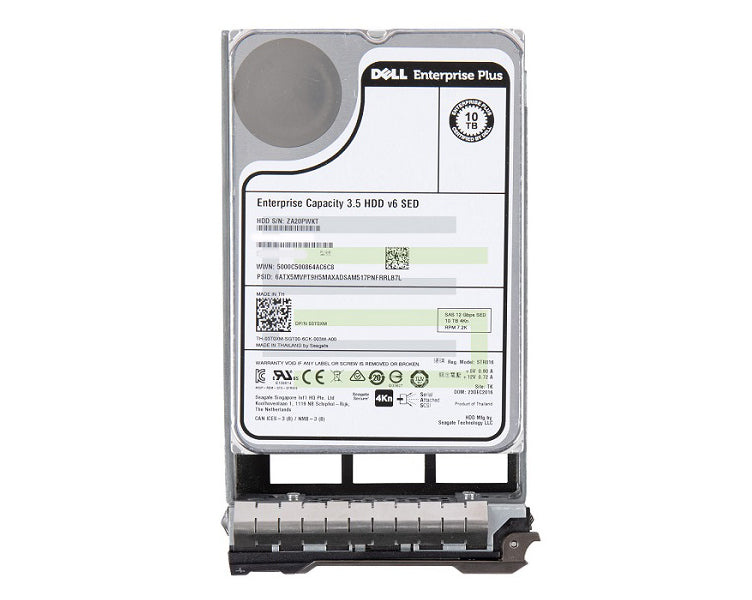 3T0XM Dell 10TB 7200RPM SAS 12Gbps 4KN 3.5-Inch Hard Drive