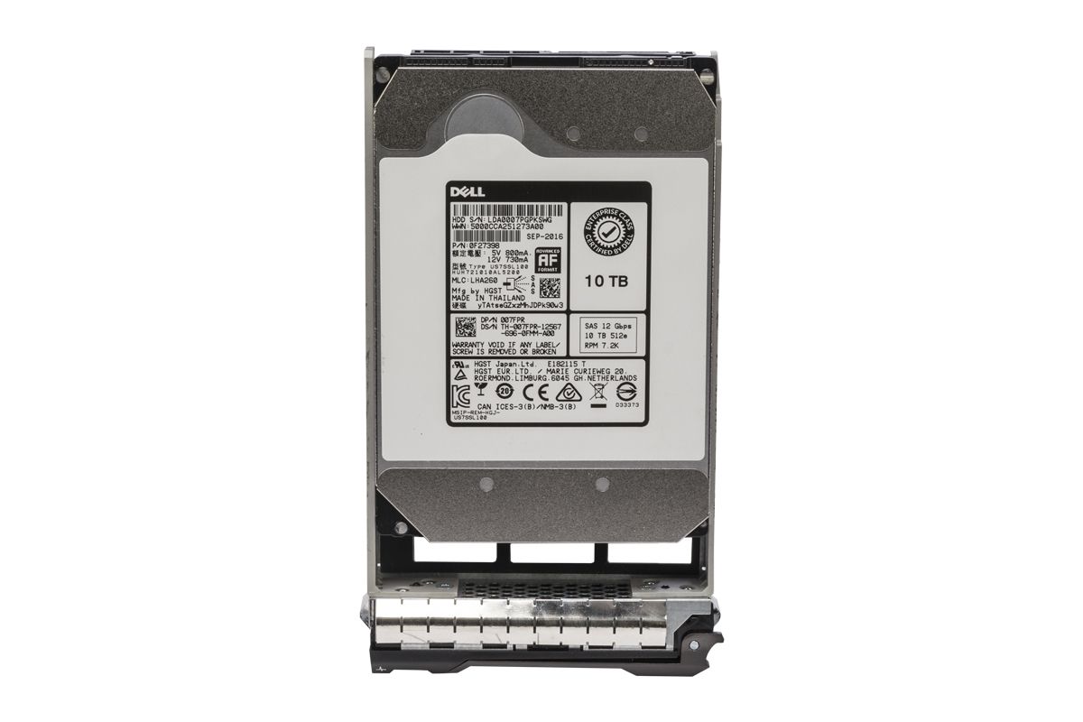 400-AUZF Dell 10TB 7200RPM SATA 6Gbps 3.5-inch Hard Drive