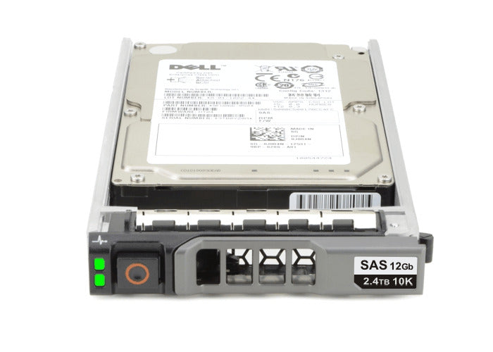 400-AUZZ Dell 2.4TB 10000RPM SAS 12Gbps Hot Swap 256MB Cache (512e) 2.5-Inch Hard Drive with 3.5-Inch Hybrid Carrier