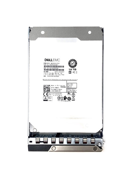 400-BHJF Dell 16TB 7200RPM SAS 12Gbps Hot Swap (512e) 3.5-Inch Hard Drive