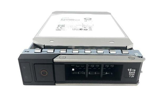 400-BJKY Dell 16TB 7200RPM SAS 12Gbps Nearline Hot Swap 512MB Cache (ISE) 3.5-Inch Hard Drive with Tray