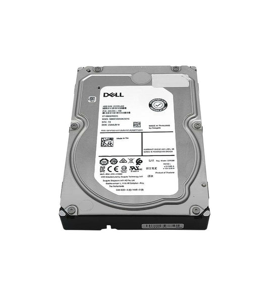 401-ABCU Dell 1TB 7200RPM SATA 6Gbps 512n 3.5-Inch Hard Drive