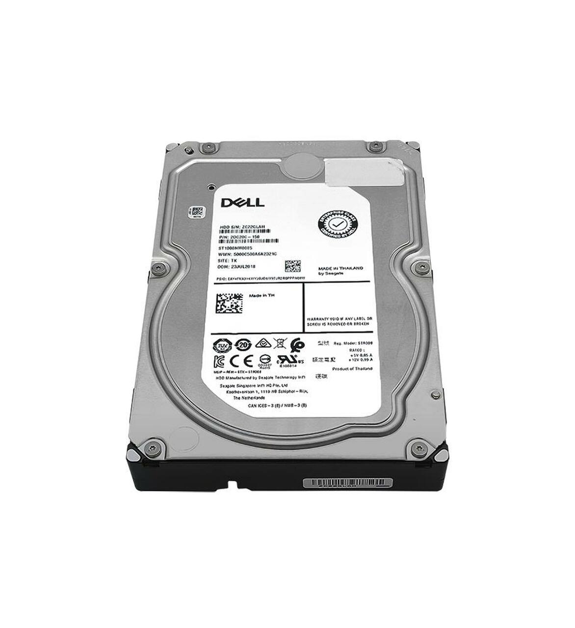 401-ABEJ Dell 10TB 7200RPM SATA 6Gbps 512e 3.5-Inch Hard Drive
