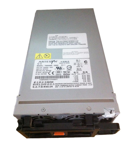 49P2038-06 IBM 560-Watts Redundant Hot Swap Power Supply for System x235