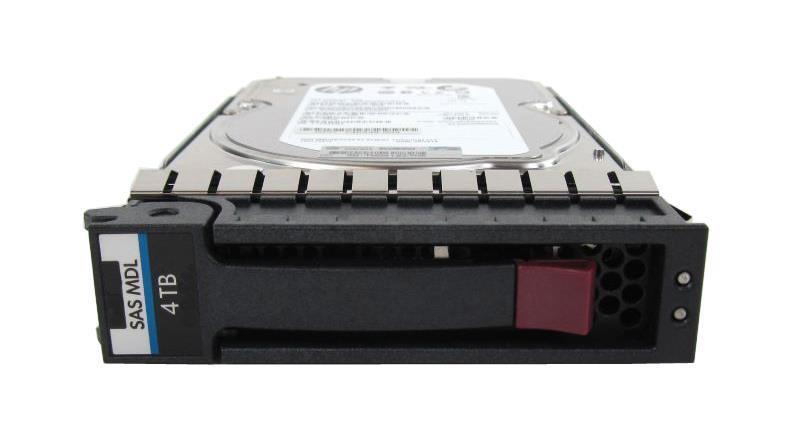 872487-K21 HPE 4TB 7200RPM SAS 12Gbps 3.5-inch Hard Drive with Smart Carrier