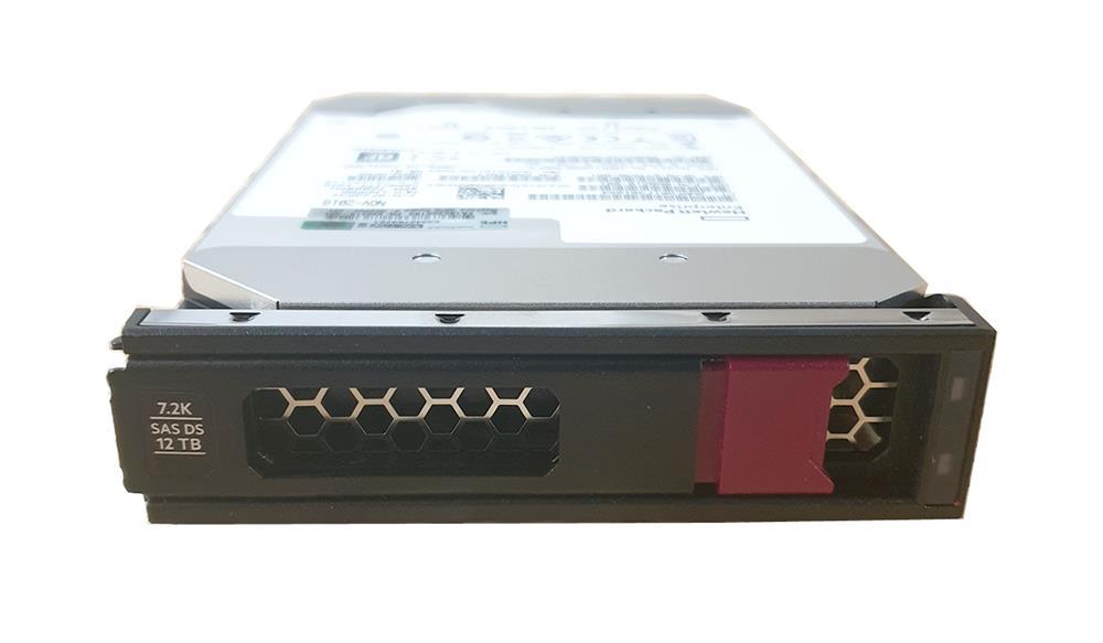 881779-K21 HPE 12TB 7200RPM SAS 12Gbps (512e) 3.5-inch Hard Drive with Smart Carrier
