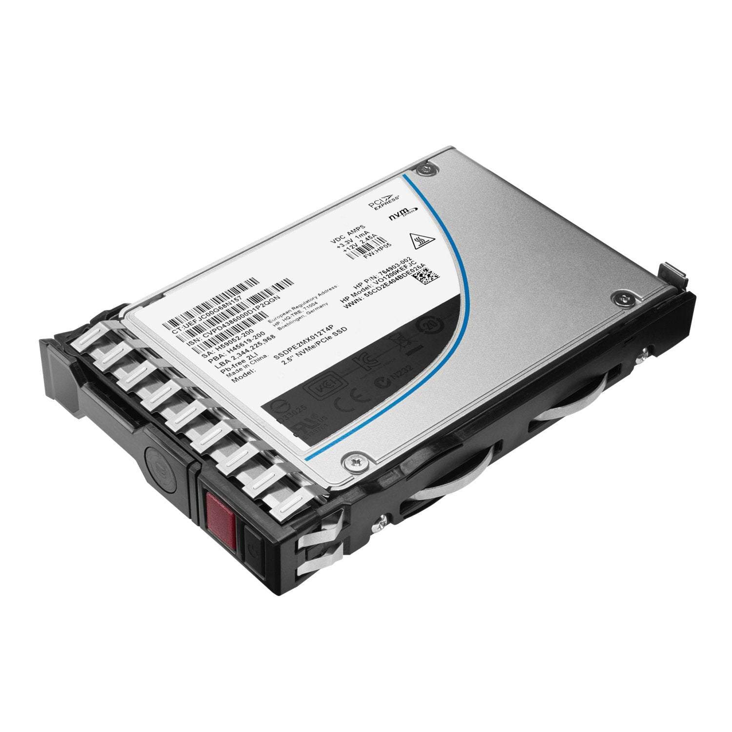 P51452-B21 HP 1.92TB PCI Express NVMe Gen4 Read Intensive SFF U.2 Solid State Drive