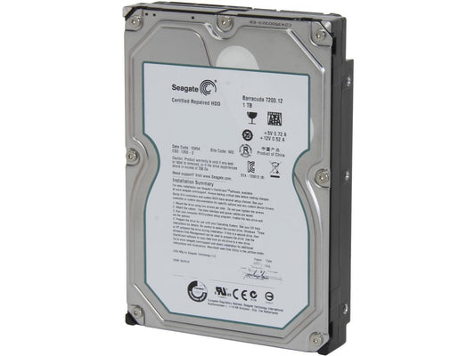 9SL154-021 Seagate Barracuda 7200.12 1TB 7200RPM SATA 3GB/s 32MB Cache 3.5-inch Hard Drive