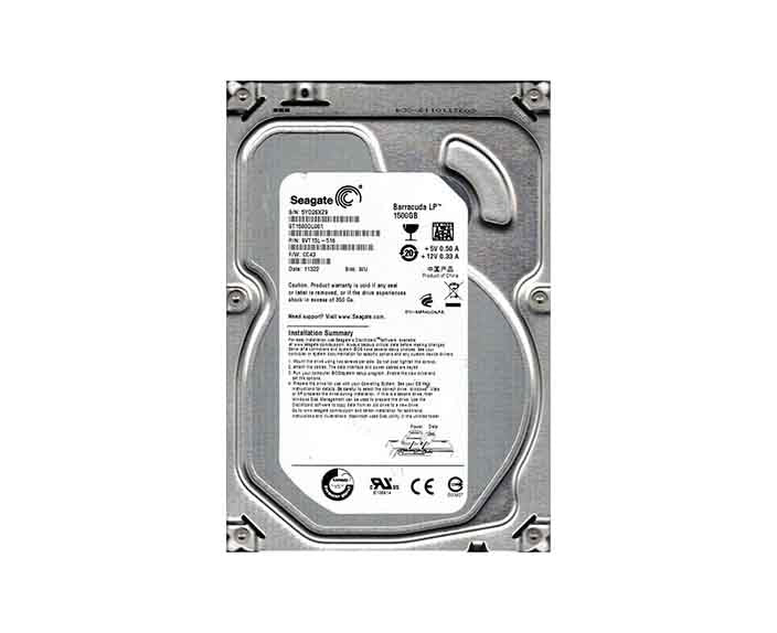 9VT15L-516 Seagate 1.5TB 5900RPM SATA 3.5-Inch Hard Drive